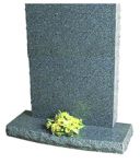 Grey Granite Lawn Memorial memorial