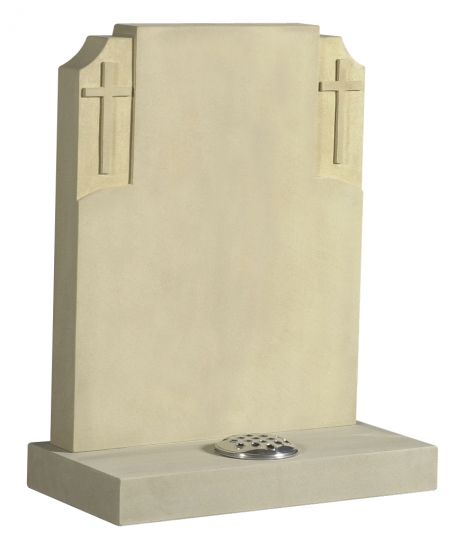 Yorkstone Cross lawn memorial  memorial